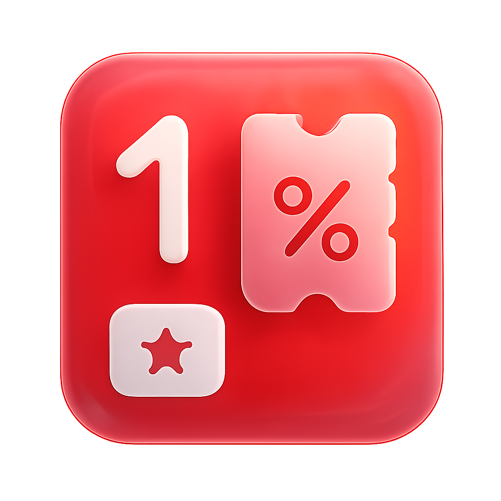 An icon representing login issues for 1 Lottery.