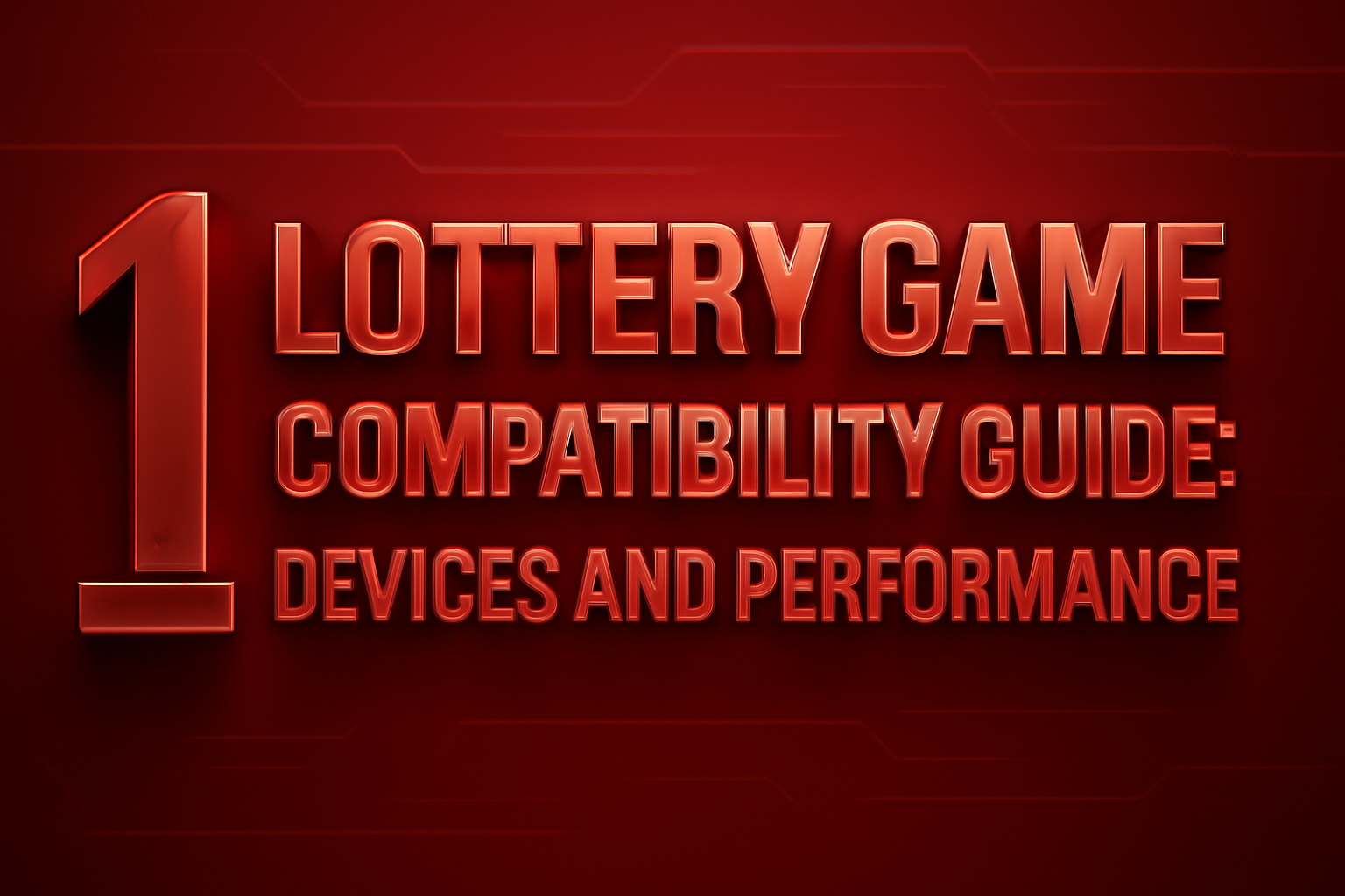 Visual representation of login troubleshooting for 1 Lottery services themed in #cf2326.