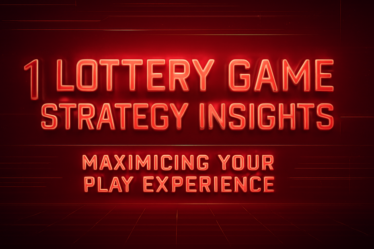 Informational image about verifying a 1 Lottery account.