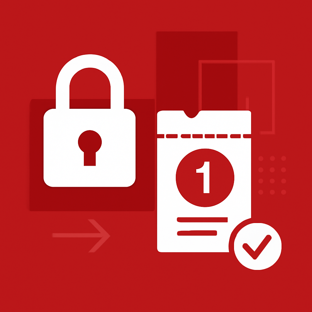Diagram of secure access protocols for 1 Lottery.