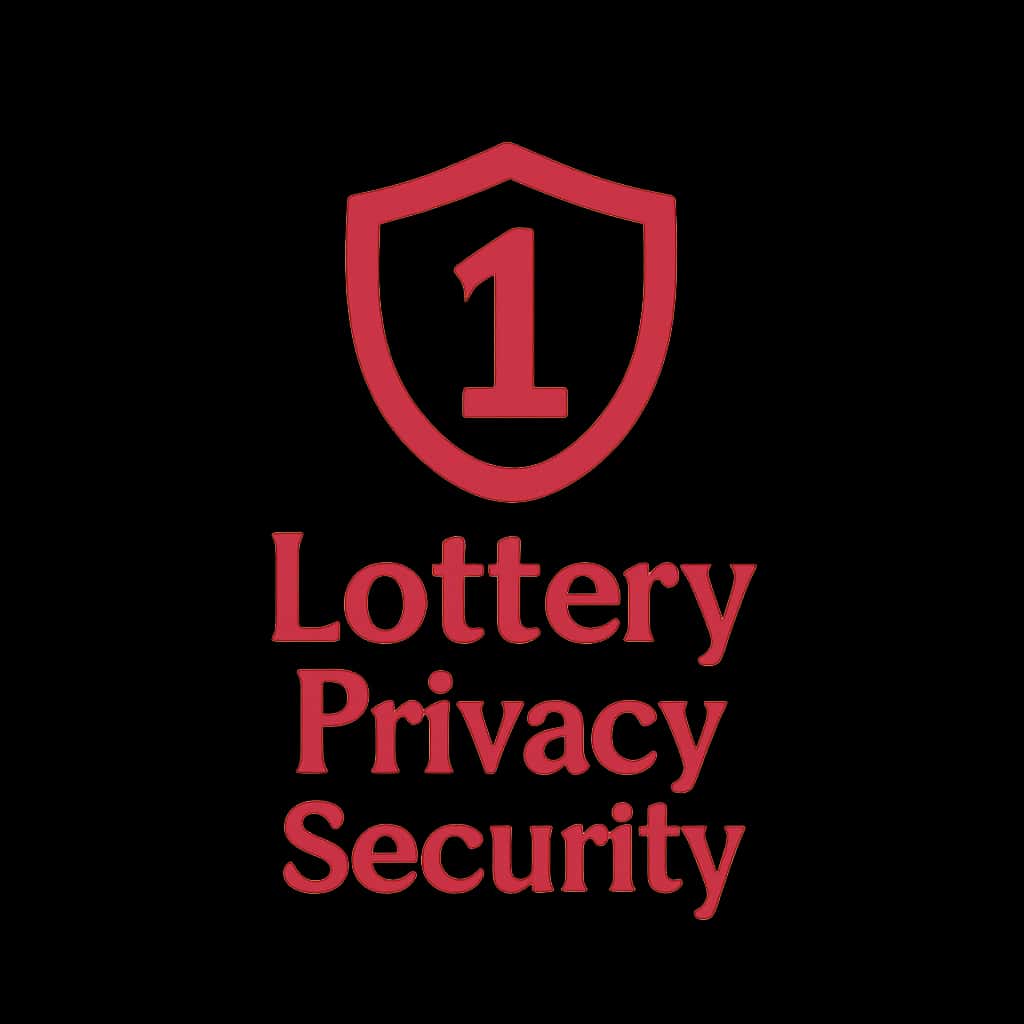 A professional icon symbolizing 1 Lottery Privacy Security.