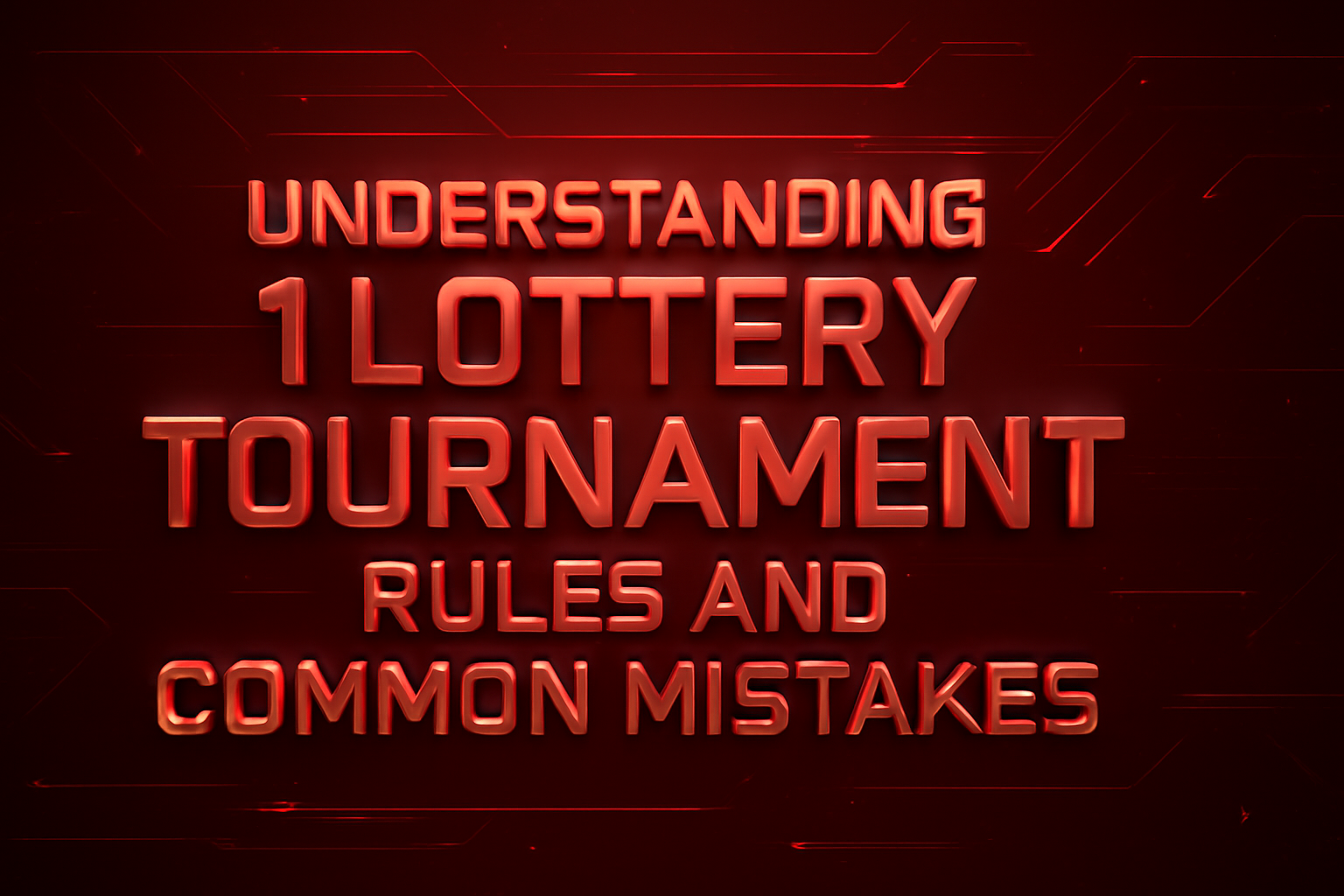 Visual representation of login troubleshooting for 1 Lottery services themed in #cf2326.