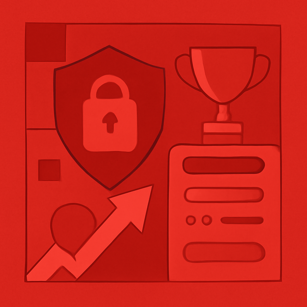 An educational diagram on secure access for 1 Lottery.