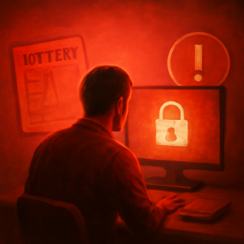 Illustration depicting key features of the 1 Lottery Login Guide.