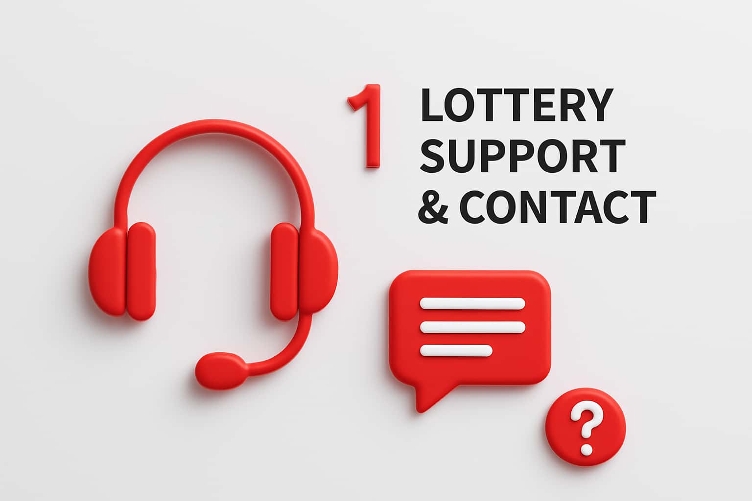 1 Lottery Support & Contact Interface