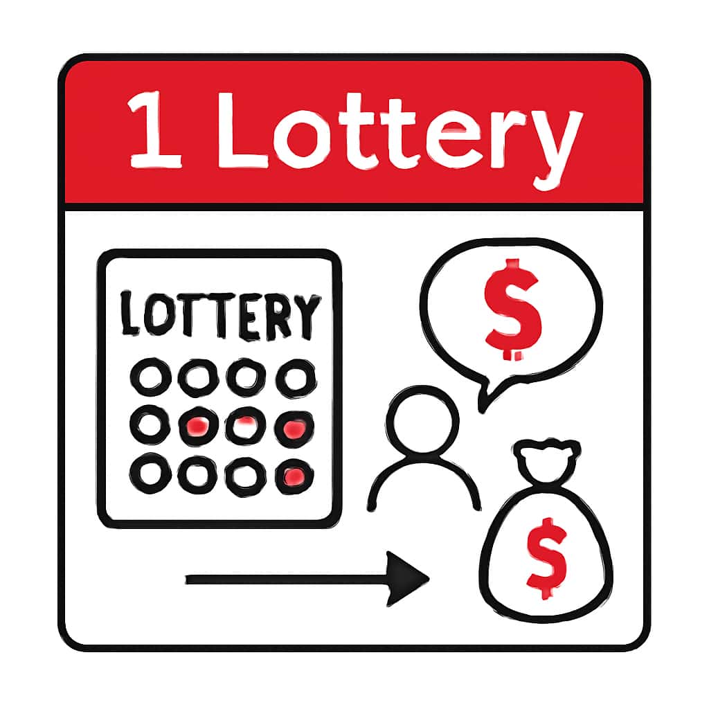 Diagram illustrating 1 Lottery Notices and security measures.