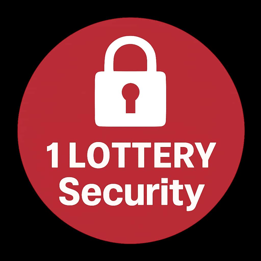 An icon symbolizing security measures for 1 Lottery.